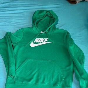 Nike boys Vibrant Green Hoodie